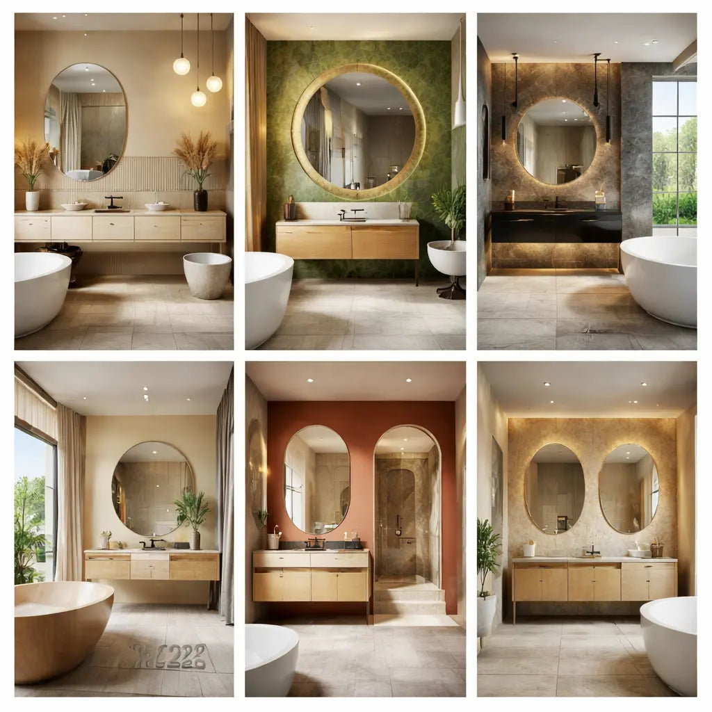 Couleurs de salle de bain à la mode en 2026 pour une décoration moderne, élégante et harmonieuse, avec des tons tendance et apaisants.