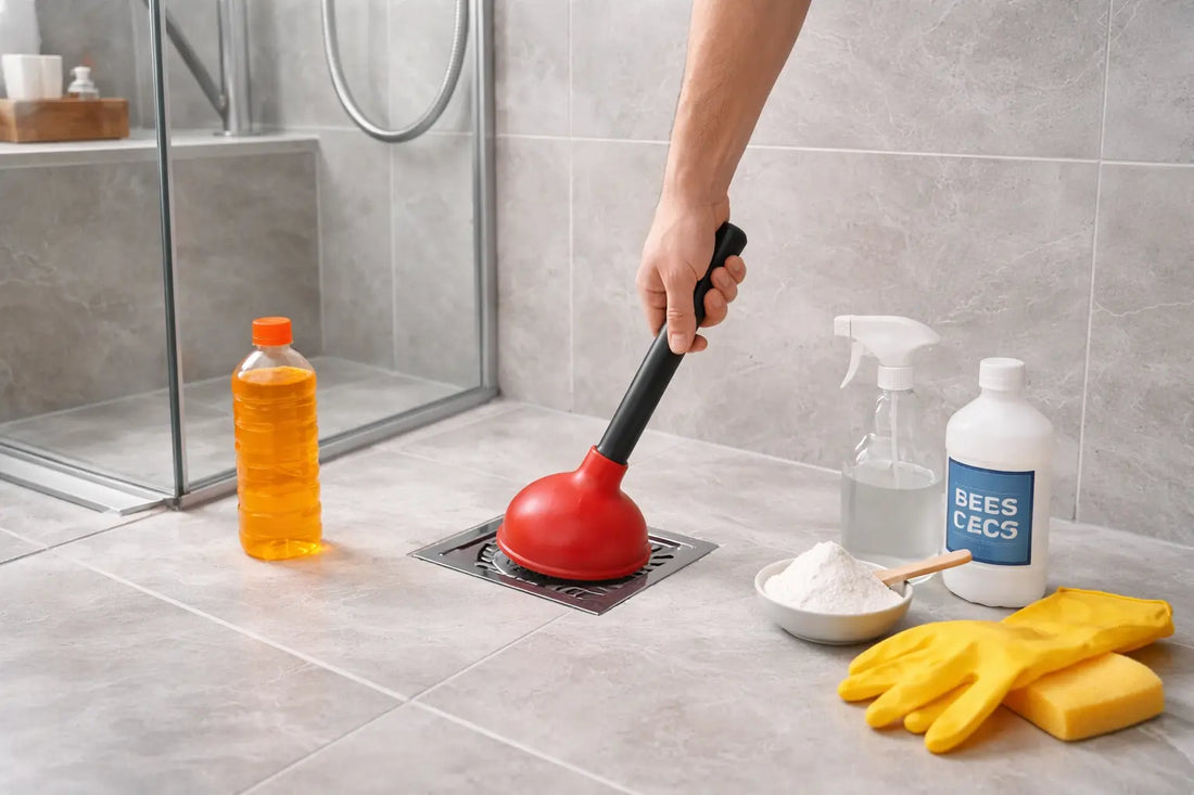 Méthodes simples pour le débouchage d’une douche à la maison afin d’éliminer les bouchons et assurer un écoulement d’eau fluide.