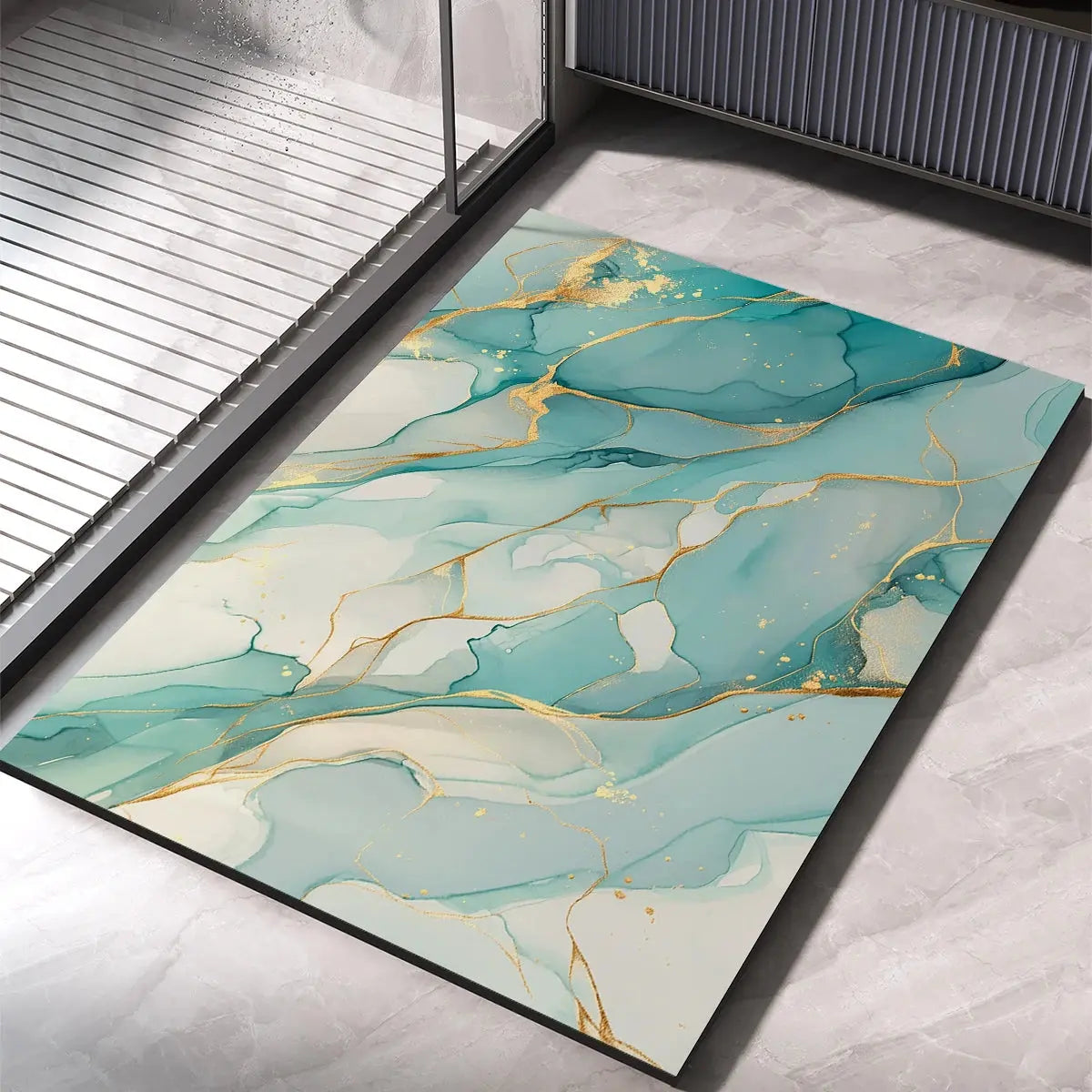 Tapis de bain de luxe super absorbant Tapis de bain qui sèche