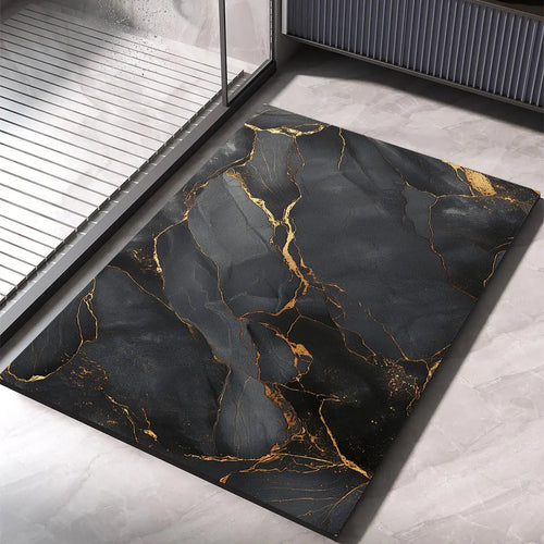 Tapis de bain de luxe super absorbant Tapis de bain qui sèche