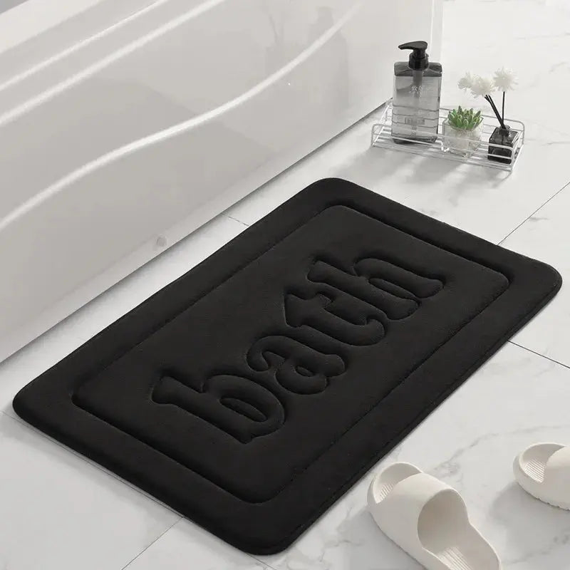 Tapis de bain design luxe pour intérieur moderne