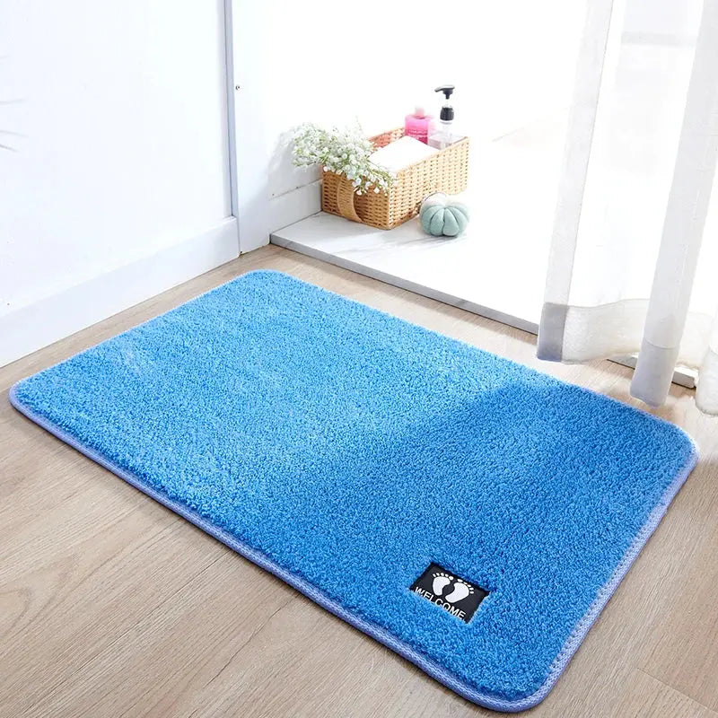 Tapis de porte de salle de bain épais absorbant Tapis de bain qui sèche