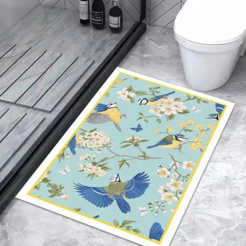Tapis de Bain Ultra Absorbant en Diatomite 2