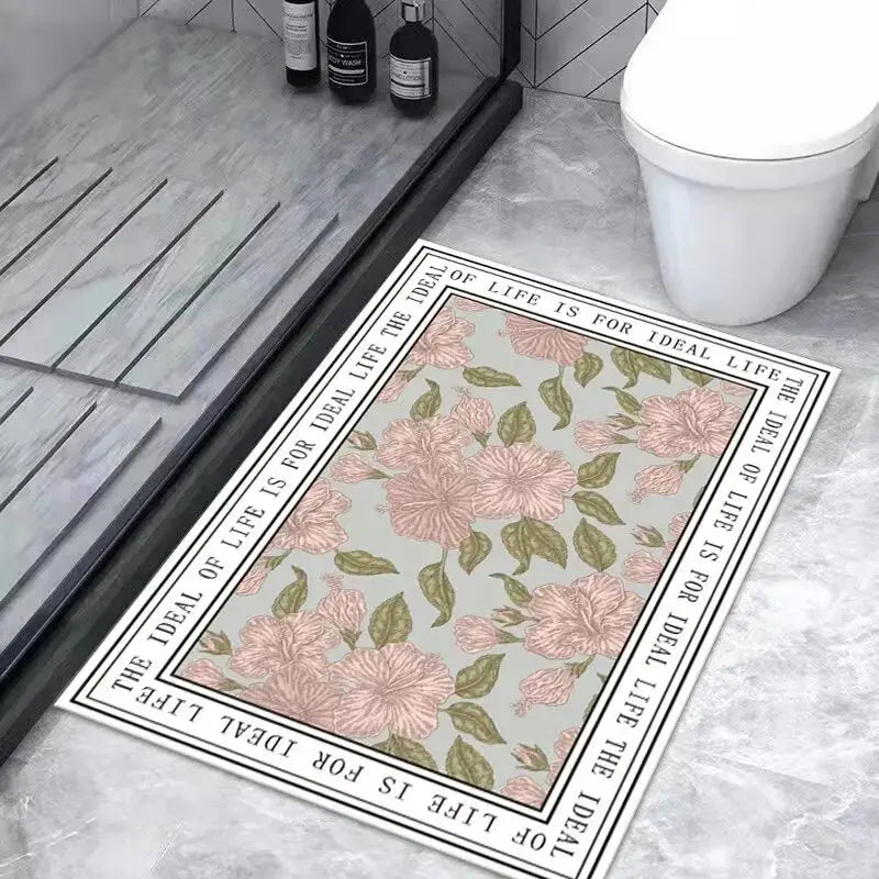 Tapis de Bain Ultra Absorbant en Diatomite 3