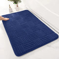 Tapis de Bain Ultra Absorbant en Diatomite bleu de nuit