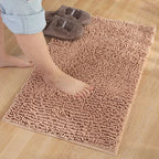 Tapis de bain 120x80 chocolat
