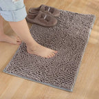 Tapis de bain 120x80 chocolat sombre