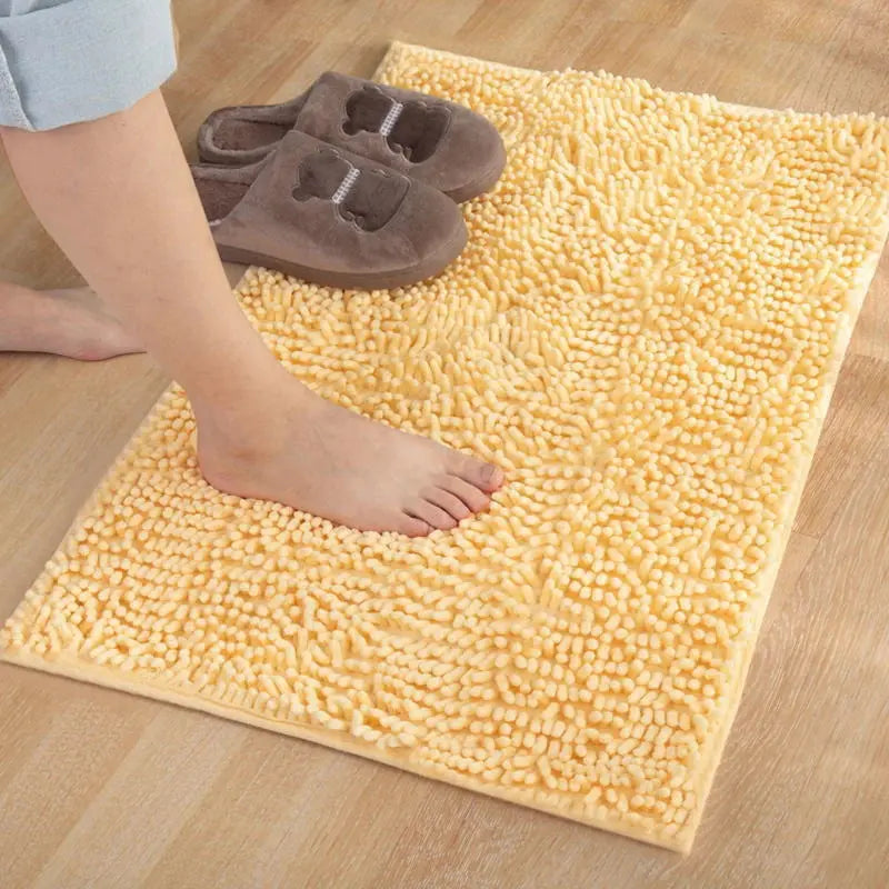 Tapis de bain 120x80 jaune