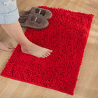 Tapis de bain 120x80 rouge clair 2