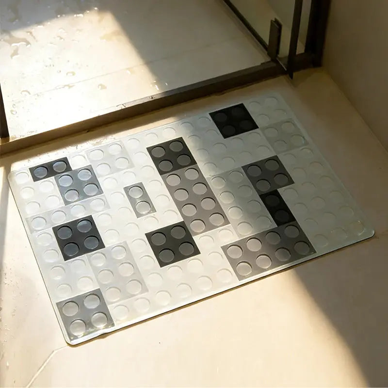 Tapis de bain Carreaux 1