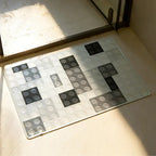 Tapis de bain Carreaux 1