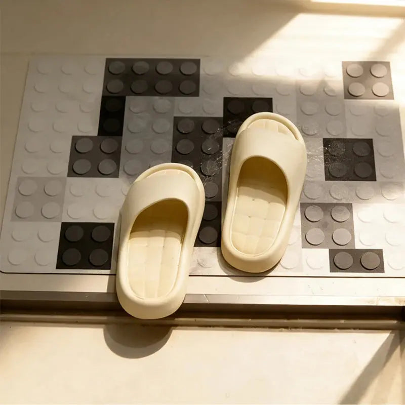 Tapis de bain Carreaux 2
