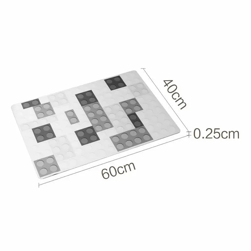 Tapis de bain Carreaux 4