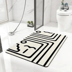 Tapis de bain Coussin Absorbant en Diatomite 1
