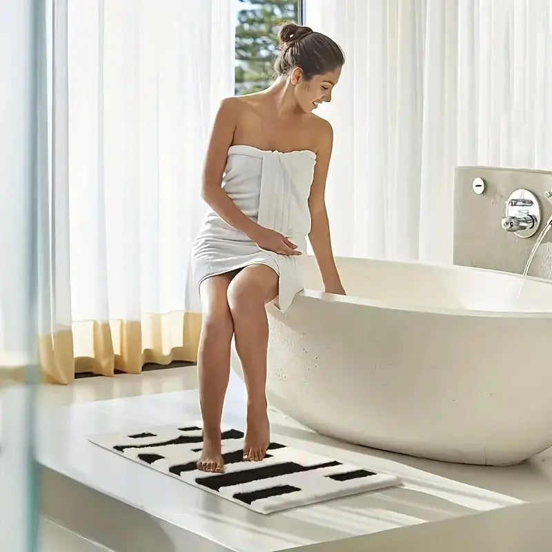Tapis de bain à Design 