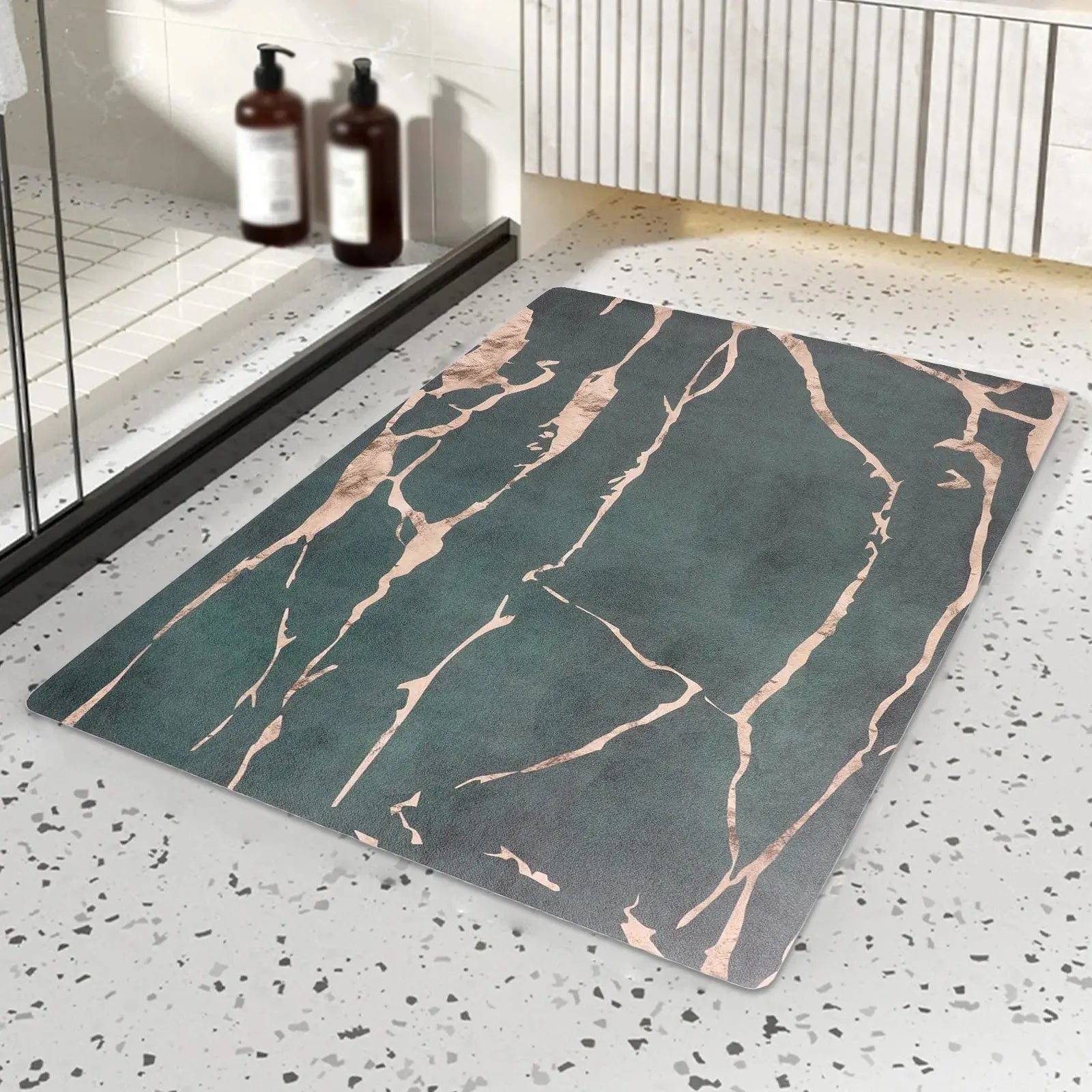 Tapis de bain Diatomite design original