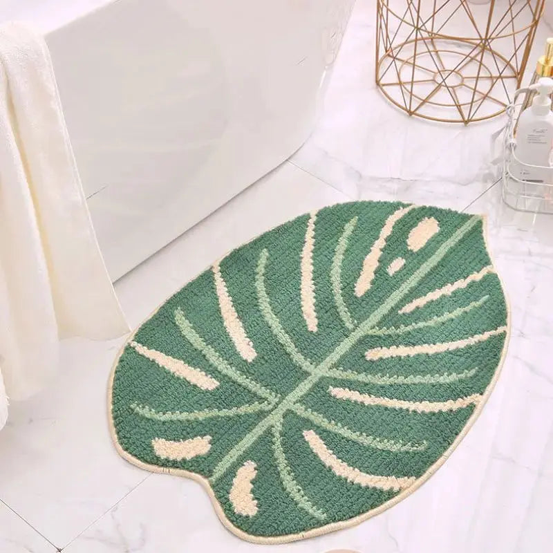 Tapis de bain Fiber de Polyester antidérapant 2