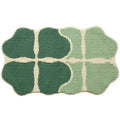 Tapis de bain Fiber de Polyester antidérapant 6