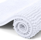 Tapis de bain Grand Lourd Solide blanc modèle