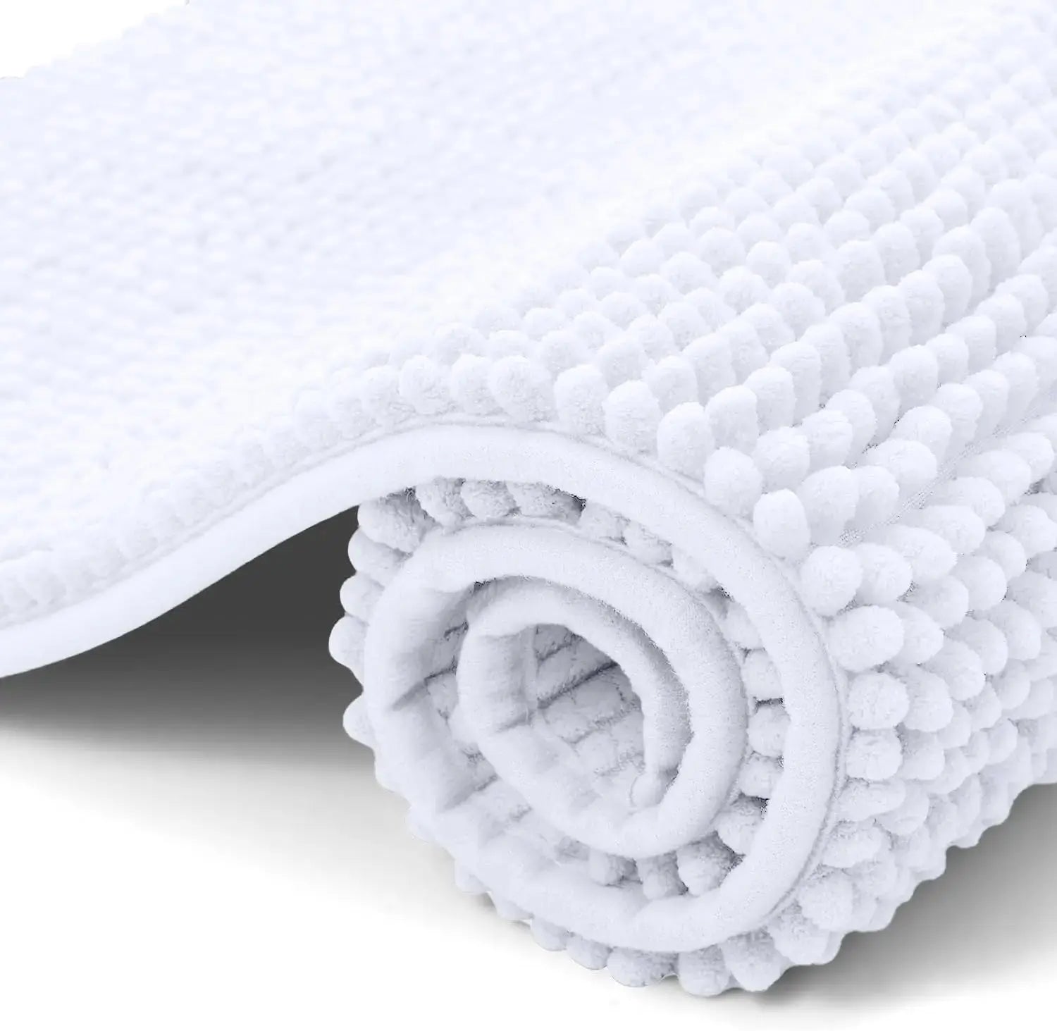 Tapis de bain Grand Lourd Solide blanc modèle