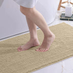 Tapis de bain Grand Lourd Solide gris