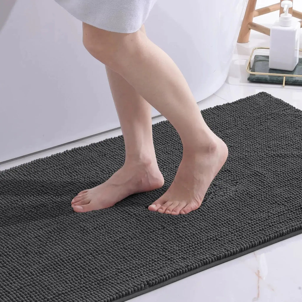 Tapis de bain Grand Lourd Solide sombre