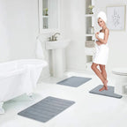 Tapis de bain Merci salle de bain