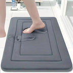 Tapis de bain Oui Oui Oui gris