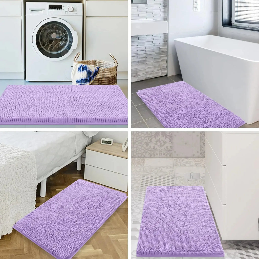 Tapis de bain minimaliste pour intérieur chic et épuré