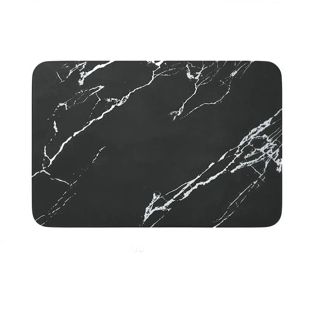 Tapis de bain absorbant luxe noir 2