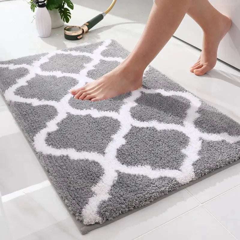 Tapis de bain design contemporain pour maison moderne