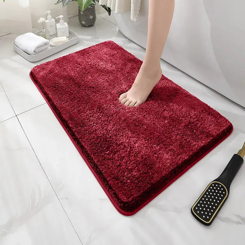 Tapis de bain minimaliste chic pour maison moderne