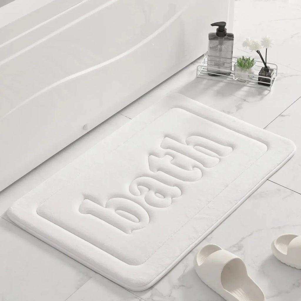 Tapis de bain doux et confortable pour usage quotidien