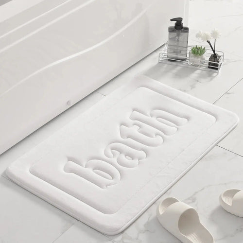Tapis de bain doux et confortable pour usage quotidien