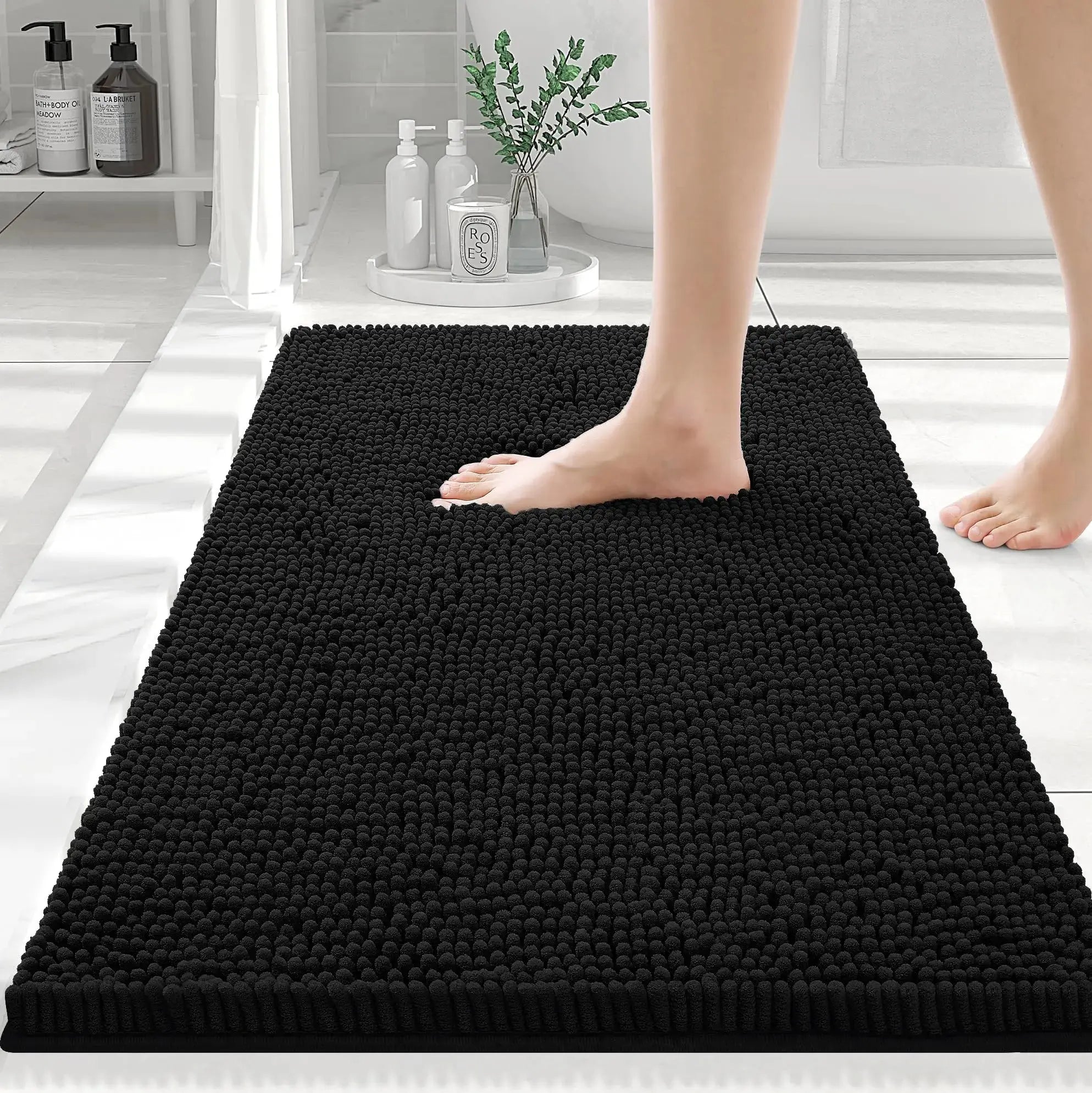 Tapis de bain premium pour décoration intérieure moderne