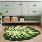 Tapis salle de bain forme originale