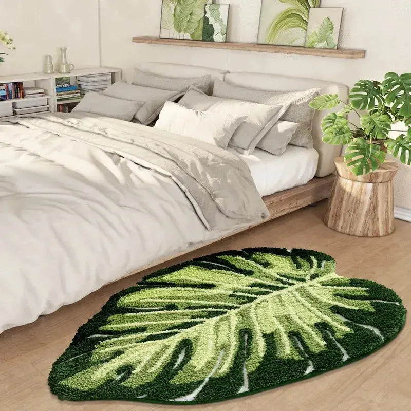 Tapis salle de bain forme originale