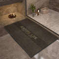 Tapis de bain moderne absorbant pour maison élégante