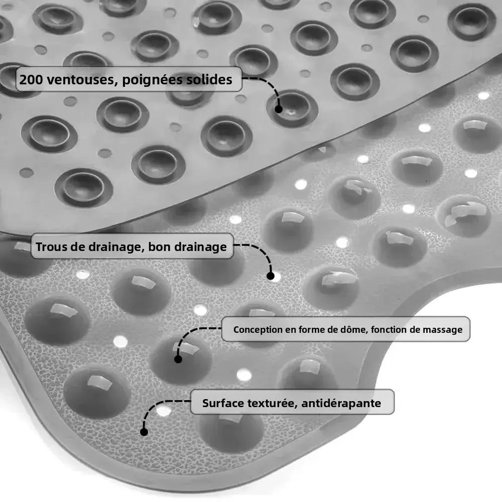 Tapis de bain absorbant haute performance salle de bain