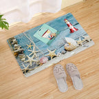 Tapis de bain coquillage