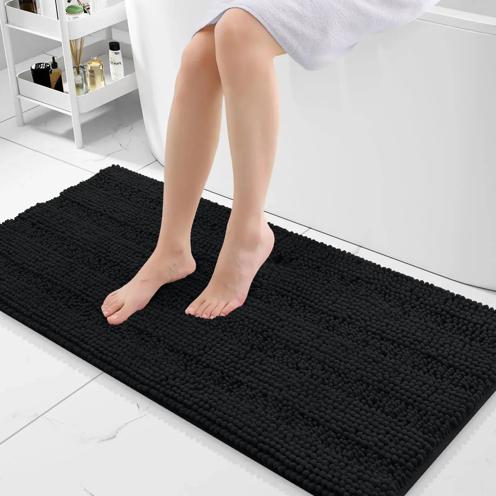 Tapis de bain couleur