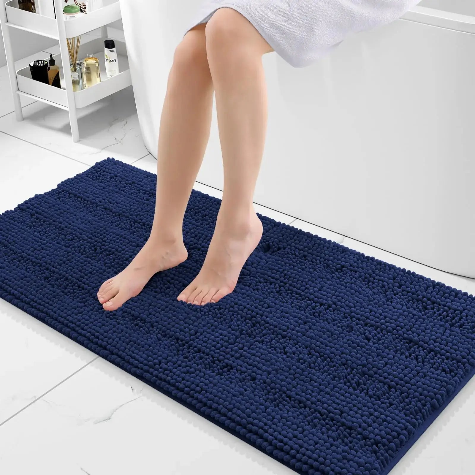 Tapis de bain couleur
