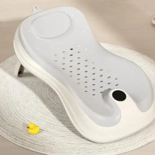 Tapis de bain à détection de température pour bébé gris