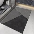 Tapis de bain de luxe en boue de Diatomite