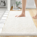 Tapis de bain antidérapant sécurisé pour salle de bain humide