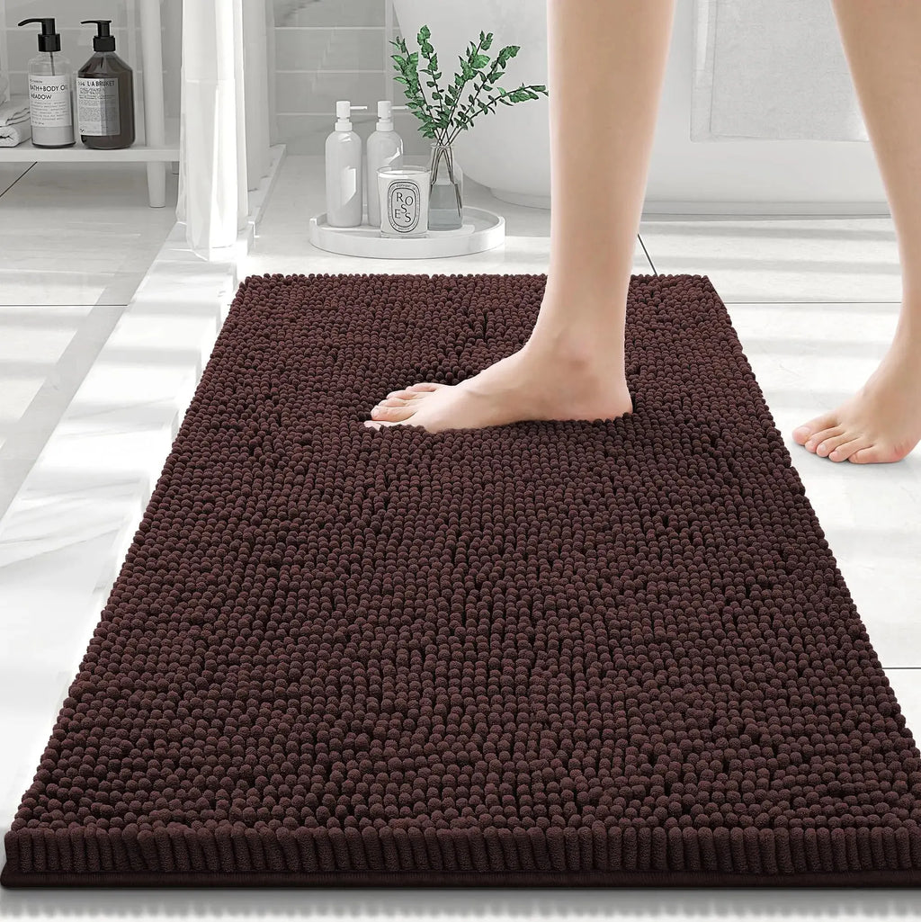 Tapis de bain absorbant pour confort après douche
