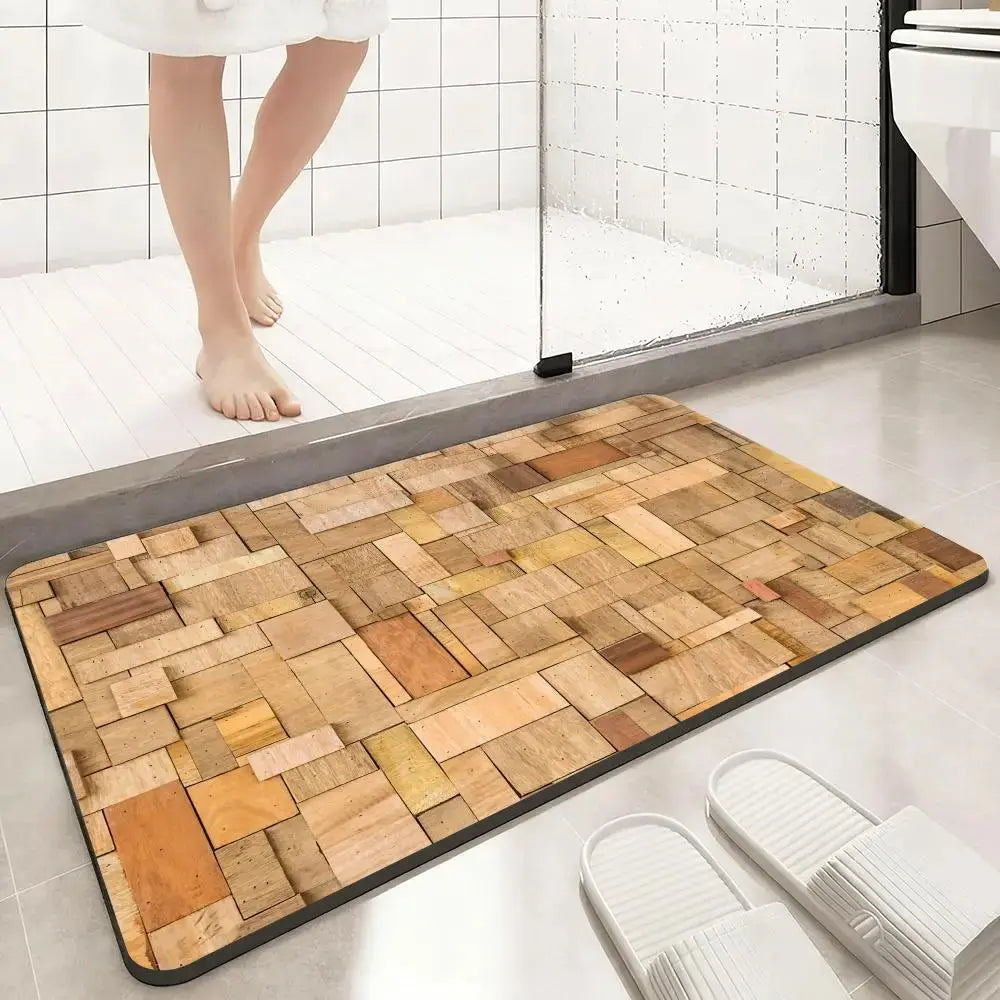 Tapis de bain diatomite 3 variantes