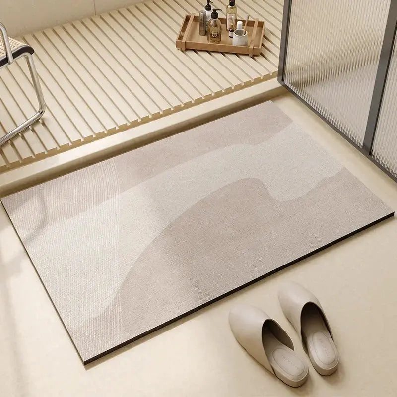 Tapis de bain diatomite grande taille