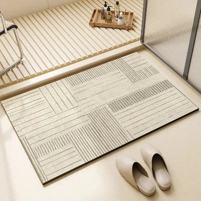 Tapis de bain diatomite grande taille 