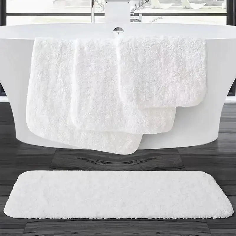 Tapis de bain haut de gamme ultra absorbant pour intérieur moderne
